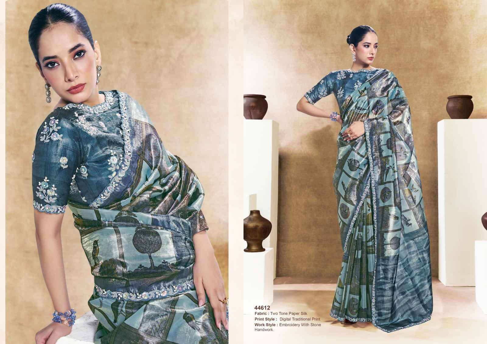 NORITA 44600 OASIS By MAHOTSAV 44601 To 44616 Series Indian Traditional Wear Collection Beautiful Stylish Fancy Colorful Party Wear & Occasional Wear Pure Silk Sarees At Wholesale Price